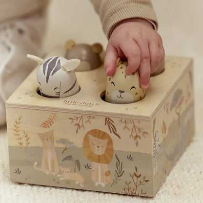 Gioco pop-up in legno