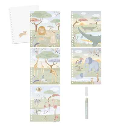 Libro magico ad acqua Safari Jim