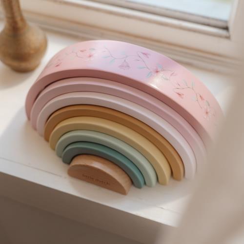 Arcobaleno di legno