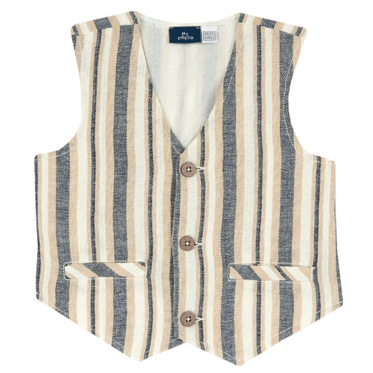 Gilet di lino Chicco