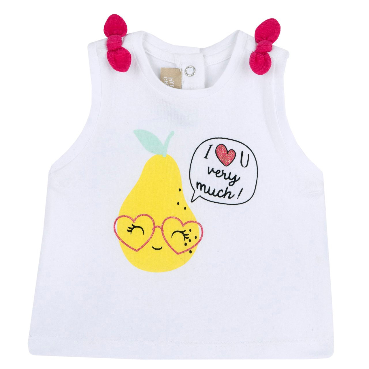 Canotta con fiocchetti Chicco