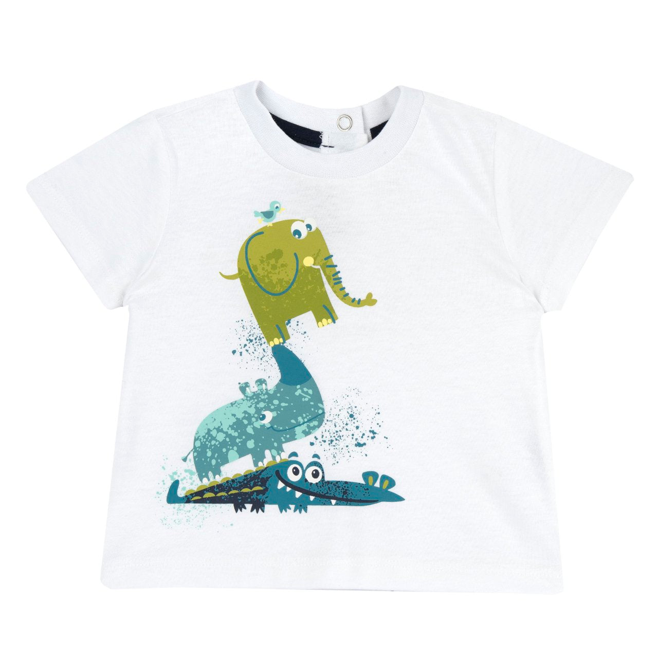 T-shirt con stampa Chicco