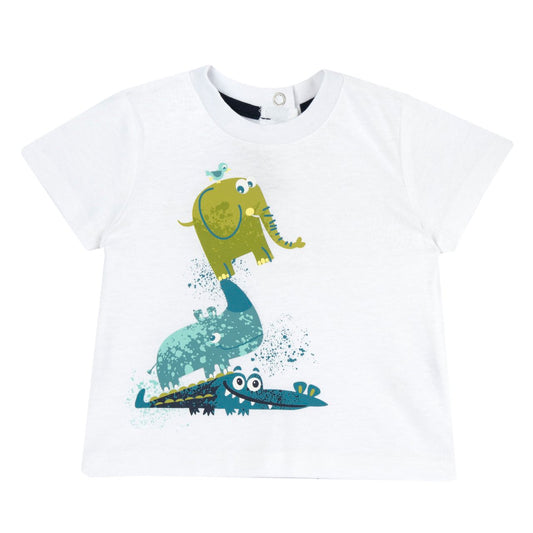 T-shirt con stampa Chicco