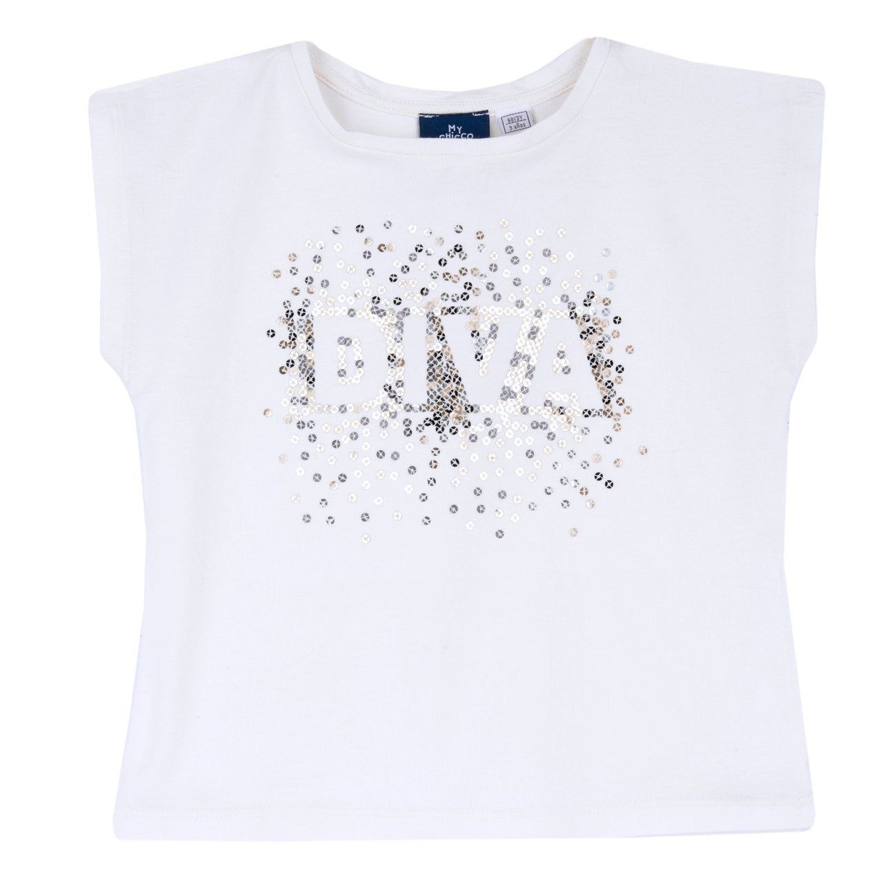 T-shirt con paillettes Chicco