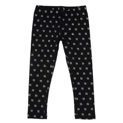 Leggings con fiori effetto luminoso Chicco