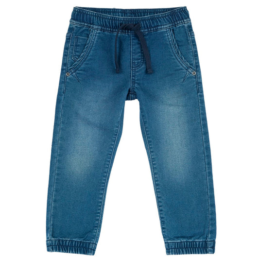 Pantaloni in felpa effetto denim Chicco