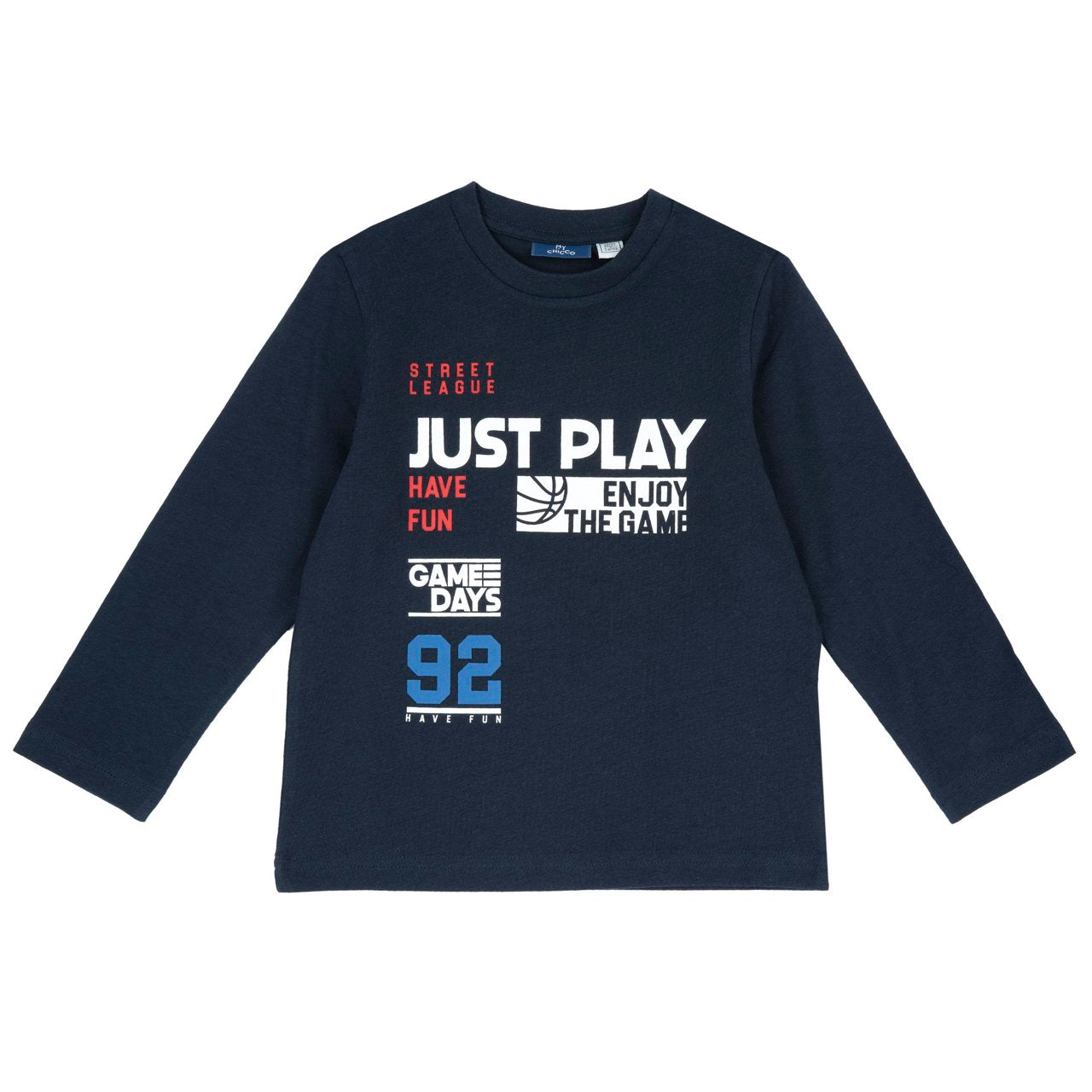 Maglia a maniche lunghe con stampa Chicco