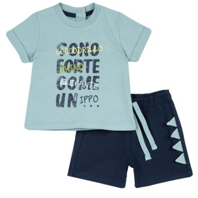 Completo t-shirt e pantaloncini Chicco