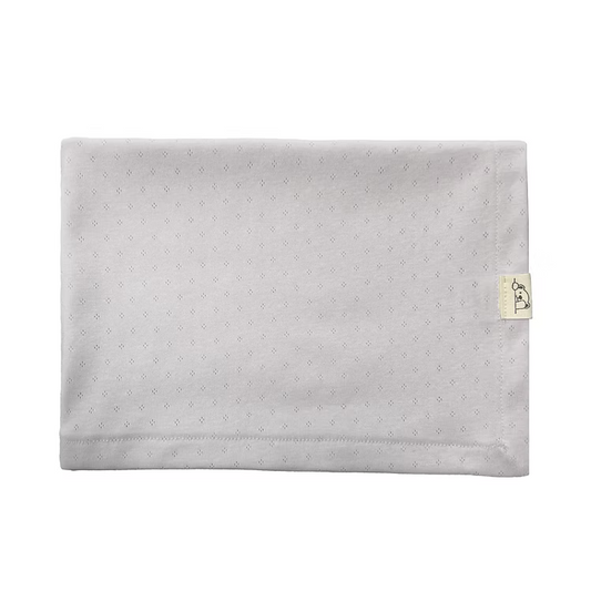 Copertina di cotone 70x100 Grigio perla