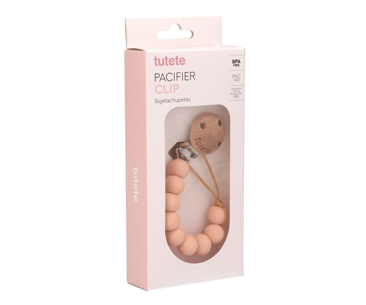 Portaciuccio Silicone Tutete Pure Peach