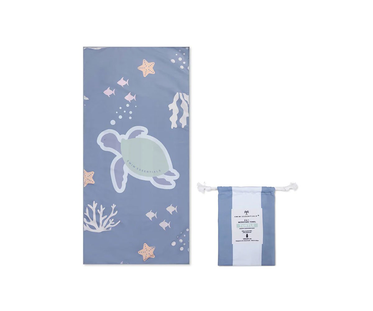 Telo mare in microfibra - Coral Bliss