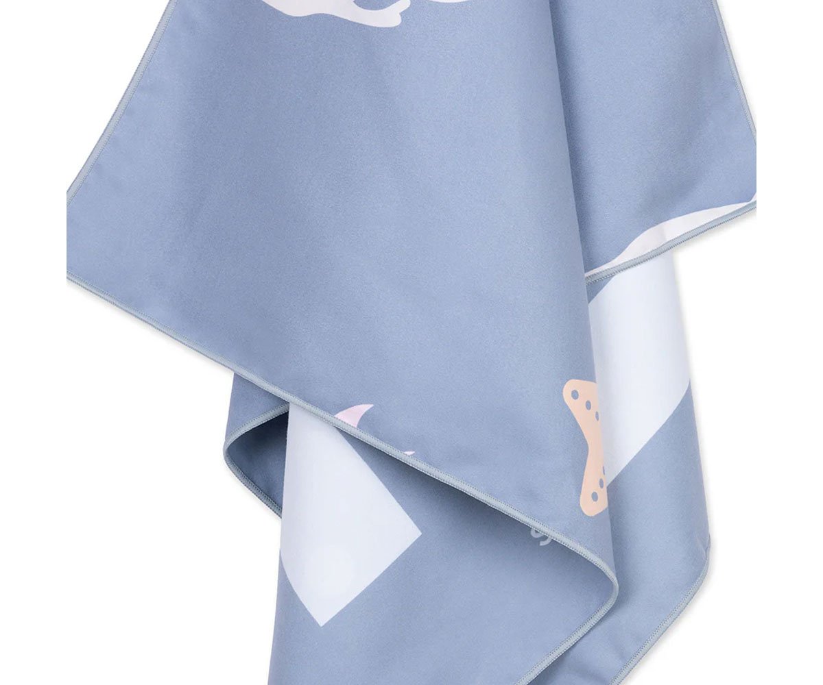 Telo mare in microfibra - Coral Bliss