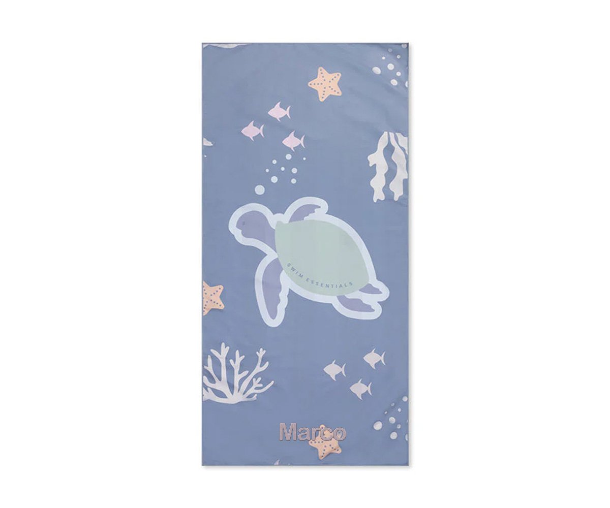 Telo mare in microfibra - Coral Bliss