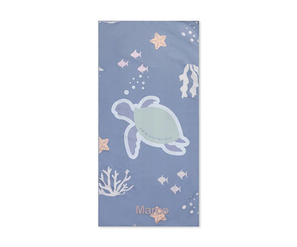 Telo mare in microfibra - Coral Bliss