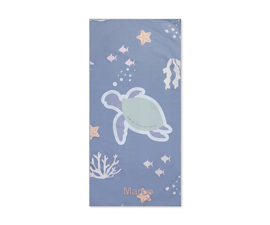 Telo mare in microfibra - Coral Bliss