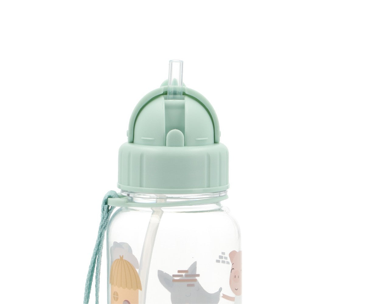 Borraccia Plastica The Three Little Pigs