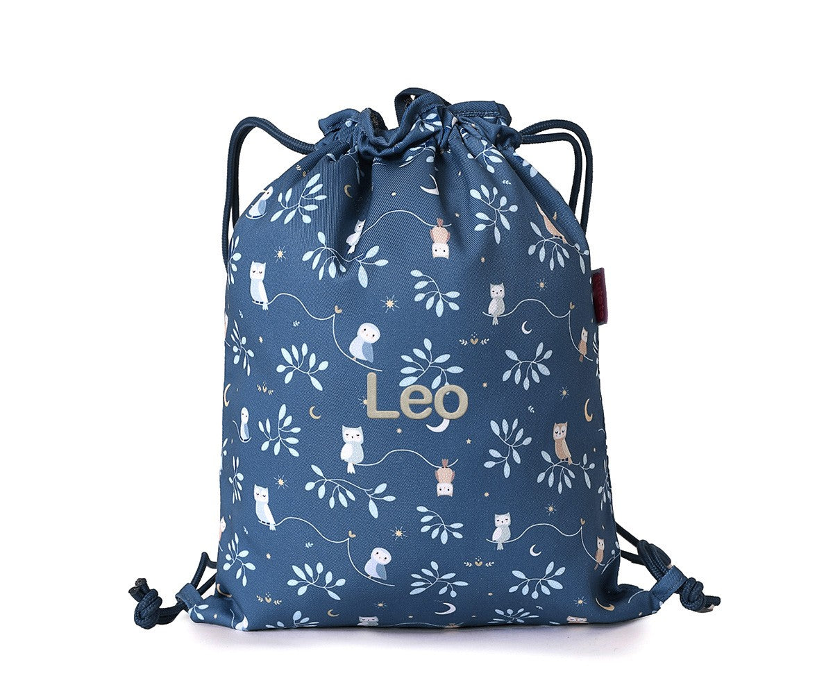Sacca-Zaino Tela Tutete Magical Forest Personalizzabile