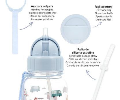 Borraccia Plastica City Cars