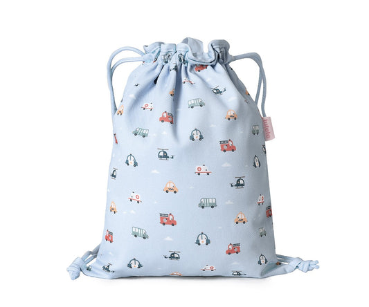 Sacca-Zaino Tela Tutete City Cars Personalizzabile