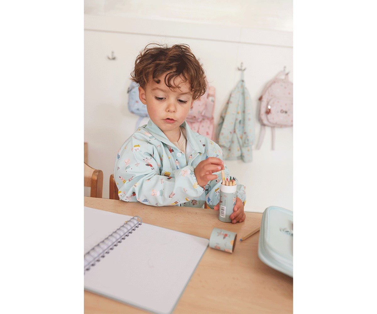 Tubo 12 Pastelli Tutete Geometric Nature