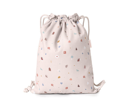Sacca-Zaino Tela Tutete Geometric Nature Personalizzabile