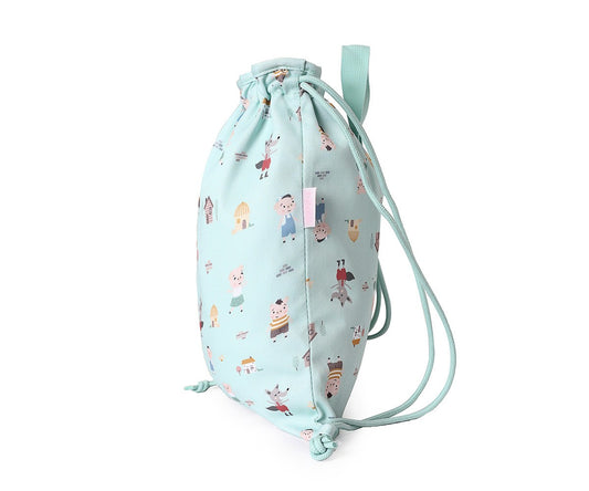 Sacca-Zaino Tela Tutete The Three Little Pigs Personalizzabile