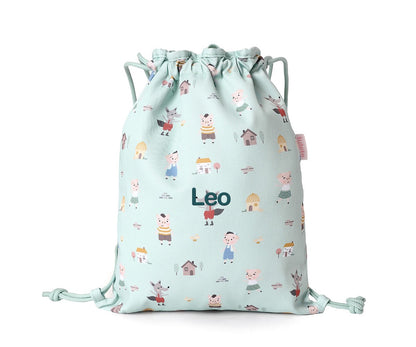 Sacca-Zaino Tela Tutete The Three Little Pigs Personalizzabile