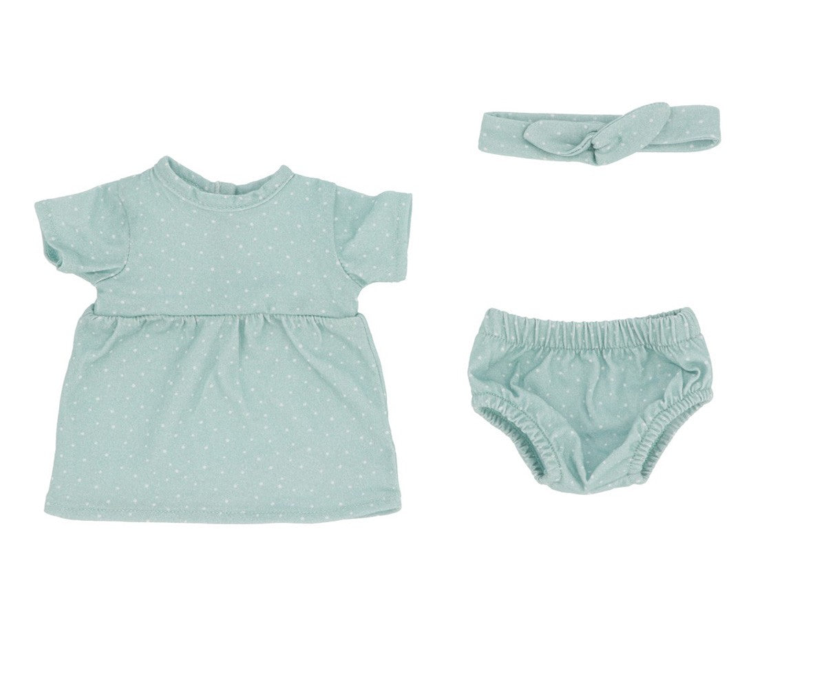 Bambola Helena dots sage Monneka