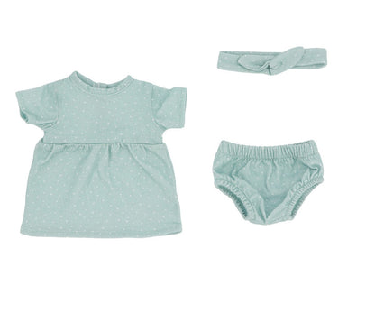 Bambola Helena dots sage Monneka