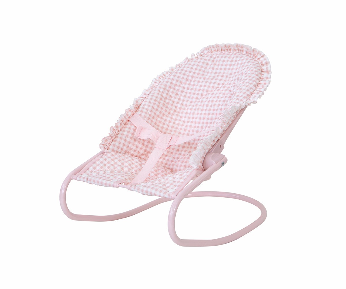 Sdraietta bambole vichy Monneka