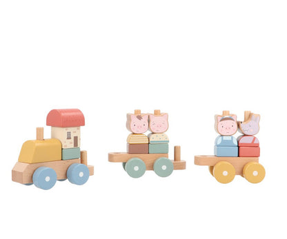 Trenino Little Pigs Family