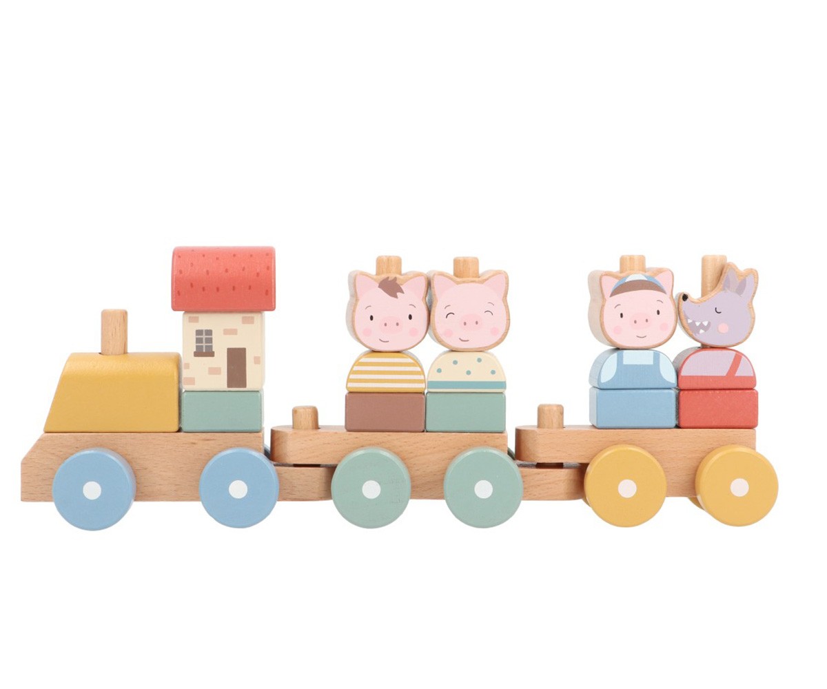 Trenino Little Pigs Family