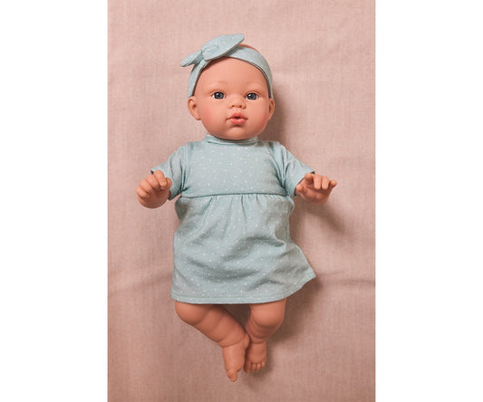 Bambola Helena dots sage Monneka