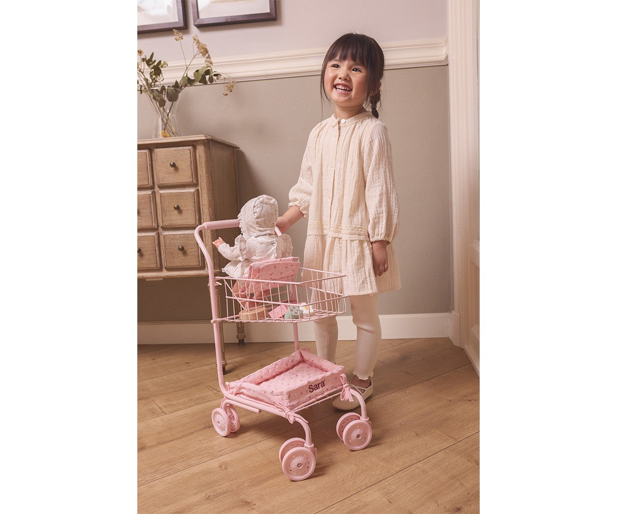 Carrello della spesa flowers Monneka