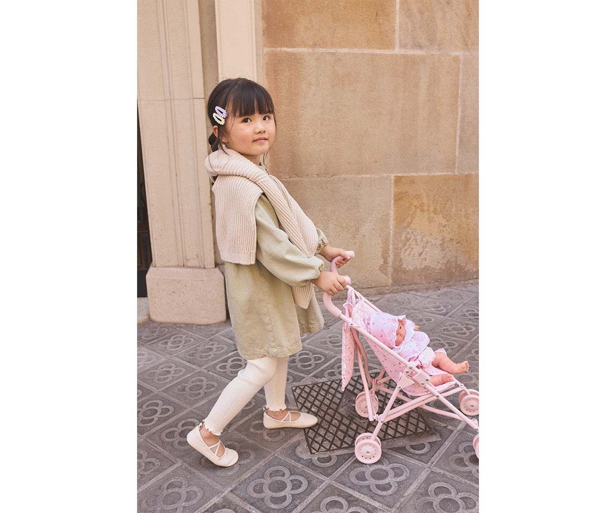 Passeggino bambole flowers Monneka