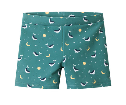 Costume Short Teal Whale