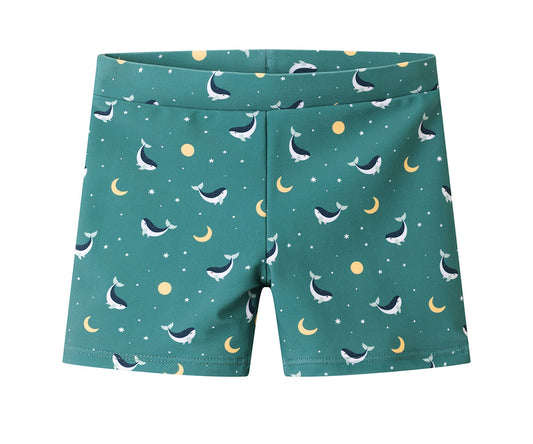 Costume Short Teal Whale