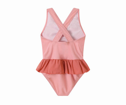 Costume Intero Incrociato con volant Stripes Bloom & Blush