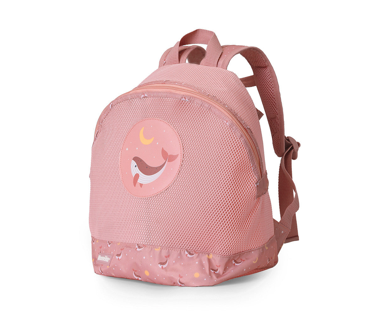 Zainetto Spiaggia Anti Sabbia Pink Whale