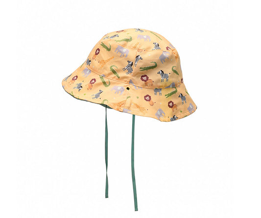 Cappello Reversibile Wild Animals