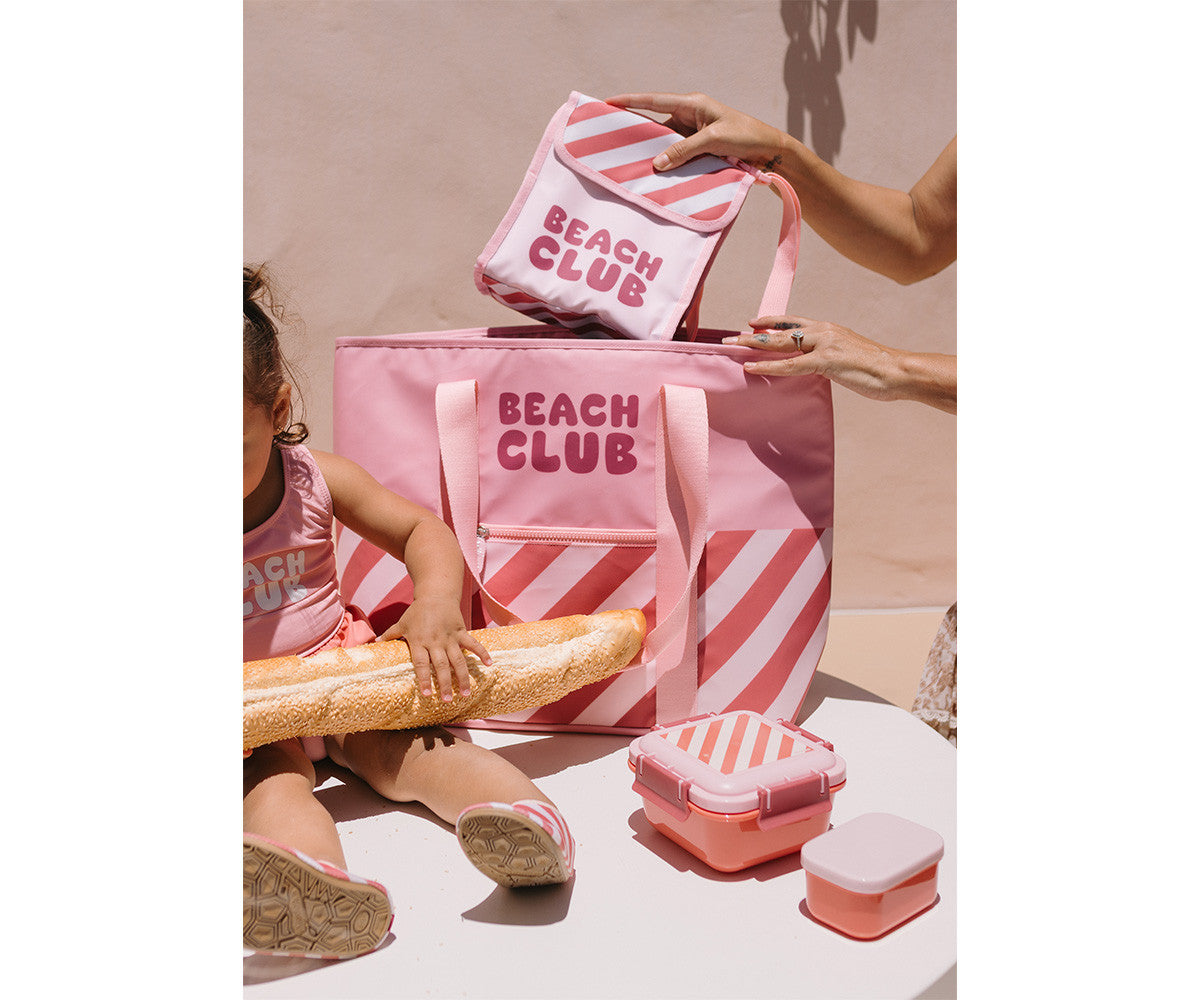 Borsa Termica Snack Stripes Bloom & Blush