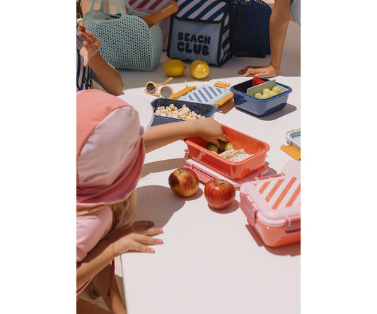 Lunch Box Monneka Stripes Blues & Beyond