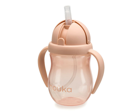 Tazza Non-Spill con Cannuccia con Peso 240ml Soft Blush