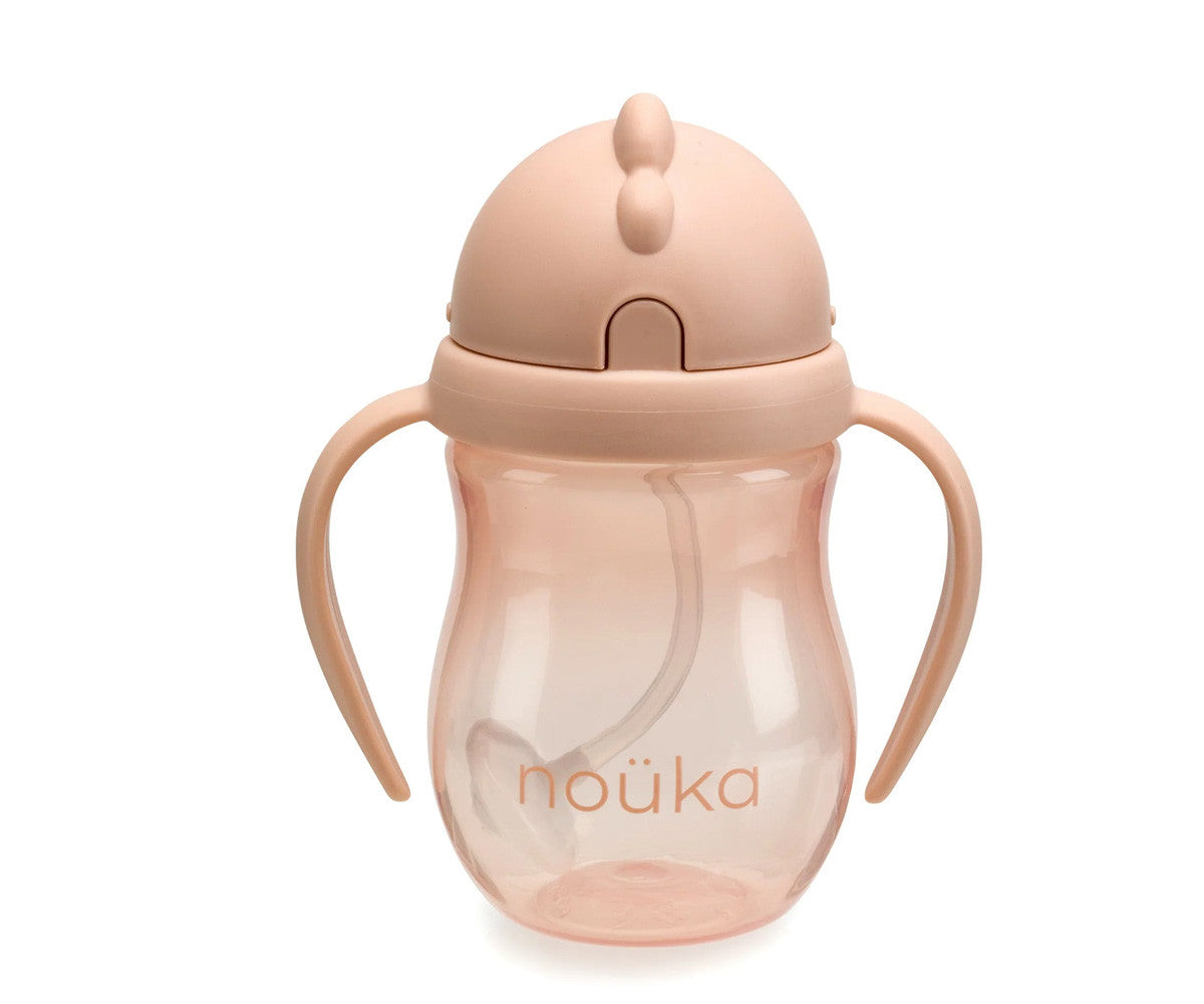 Tazza Non-Spill con Cannuccia con Peso 240ml Soft Blush