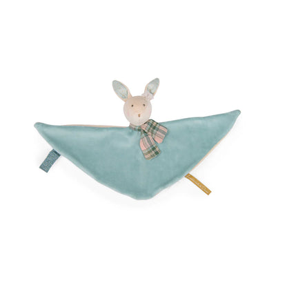 Doudou coniglietto azzurro