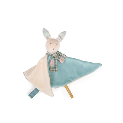 Doudou coniglietto azzurro
