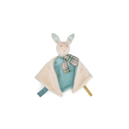 Doudou coniglietto azzurro