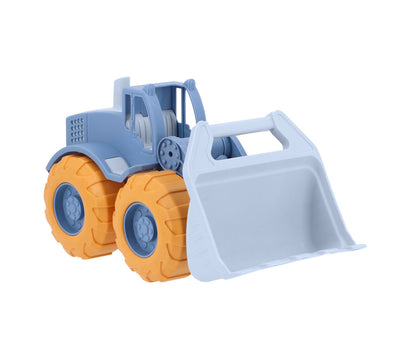 Bulldozer blue