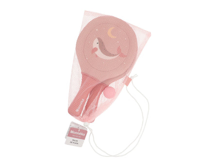 Racchette Spiaggia Neoprene Pink Whale