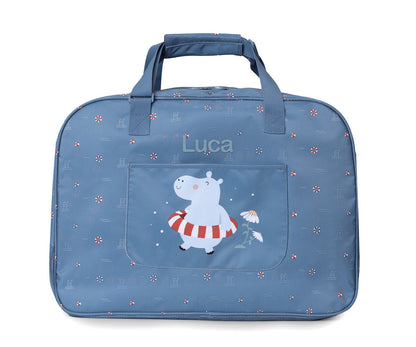 Borsa Spiaggia Anti Sabbia Hippos Personalizzabile